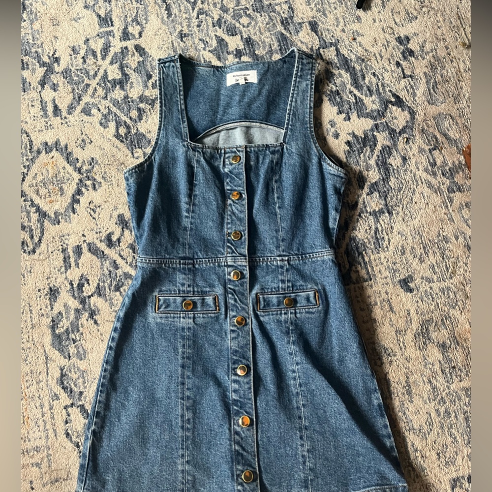 Denim Reformation Short Dress